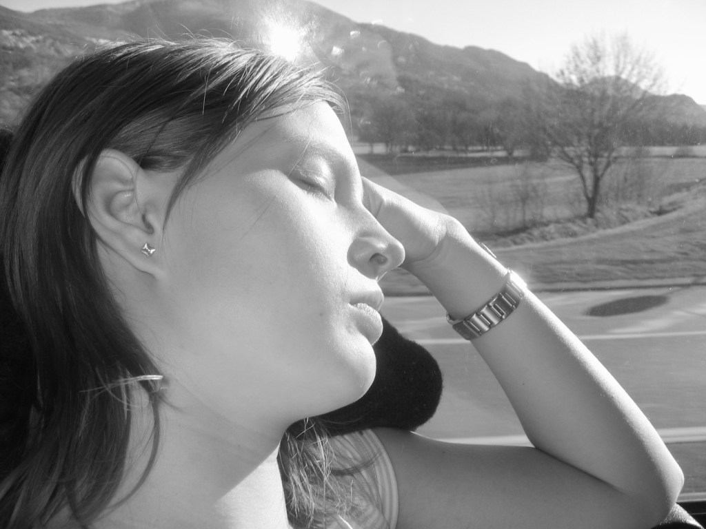 The warm air helped everyone to relax.